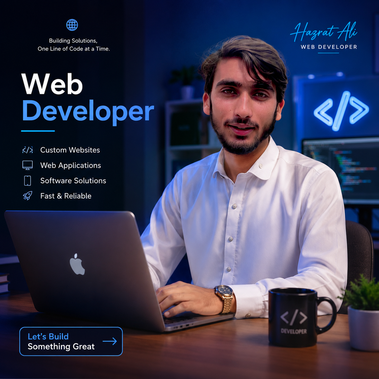 Hazrat Ali - Web Developer